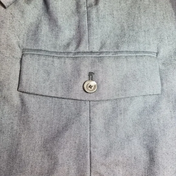 NWT Liz Claiborne Denim Jacket 3 Button Front Women Career 22W Stretch - Picture 11 of 13